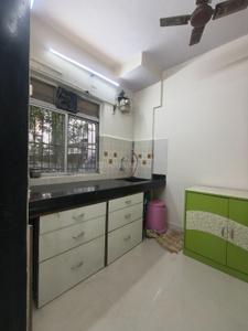 Kitchen Image of 480 Sq.ft 1 BHK Apartment / Flat for sale in Vijay Park, Kasarvadavali Thane for Rs. 5000000