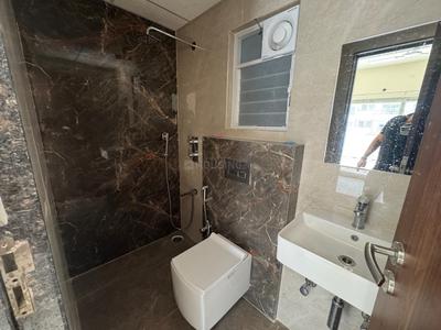 Bathroom Image of 1150 Sq.ft 2 BHK Apartment / Flat for rent in Abhijit Jayanti Nagari VII Wing K L, Besa Nagpur for Rs. 21000