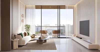 Living Room Image of 398 Sq.ft 1 RK Apartment / Flat for sale in International City Phase(2) Dubai for Rs. 14729449