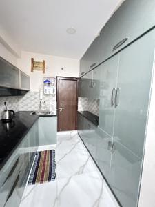 Kitchen Image of 1400 Sq.ft 2 BHK Apartment / Flat for rent in Madhapur Hyderabad for Rs. 45000