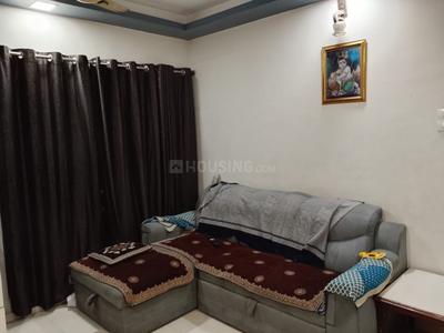 Hall Image of 650 Sq.ft 1 BHK Apartment / Flat for rent in Dynamic Crest Phase I Rimo Everest, Khidkali Thane for Rs. 22000