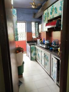 Kitchen Image of 1400 Sq.ft 3 BHK Apartment / Flat for sale in Tollygunge Kolkata for Rs. 11000000