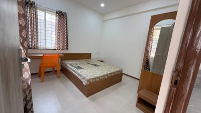Bedroom Image of 350 Sq.ft 1 BHK Apartment / Flat for rent in Vijay Nagar Indore for Rs. 23000