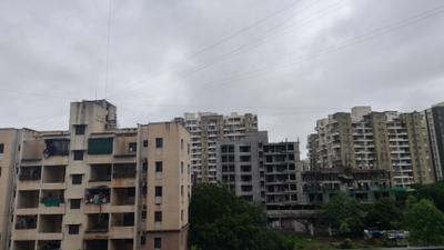 Living Room Image of 680 Sq.ft 1 BHK Apartment / Flat for rent in Swami Samruddhi, Undri Pune for Rs. 15000