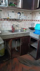 Kitchen Image of 950 Sq.ft 1 BHK Builder Floor for rent in Delta I Greater Noida for Rs. 17000