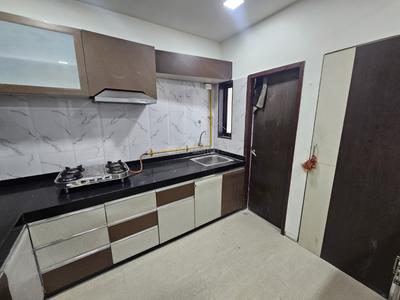 Kitchen Image of 1663 Sq.ft 3 BHK Apartment / Flat for sale in Shreem Gini Lake Gardenz, Makarba Ahmedabad for Rs. 8500000