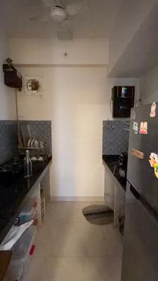 Kitchen Image of 502 Sq.ft 2 BHK Apartment / Flat for rent in Thane West Thane for Rs. 45000