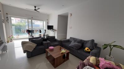 Living Room Image of 1200 Sq.ft 2 BHK Apartment / Flat for rent in Kaggadasapura Bengaluru for Rs. 50000