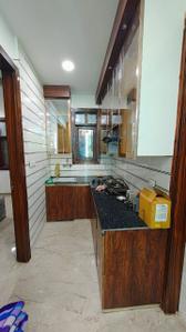 Kitchen Image of 900 Sq.ft 3 BHK Builder Floor for rent in Uttam Nagar New Delhi for Rs. 18200
