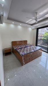 Bedroom Image of 800 Sq.ft 1 BHK Builder Floor for rent in Sector 46 Gurgaon for Rs. 40000