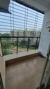 Balcony Image of 640 Sq.ft 1 BHK Apartment / Flat for rent in Sattva HM Royal, Kondhwa Budruk Pune for Rs. 18500
