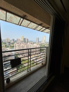 Balcony Image of 905 Sq.ft 2 BHK Apartment / Flat for rent in Happy Home Sarvoday Swaroop, Dombivli East Thane for Rs. 21500