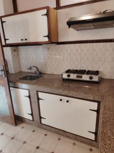 Kitchen Image of 915 Sq.ft 1.5 BHK Independent House for rent in Chorao Goa for Rs. 25000
