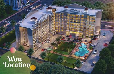 Image of 595 Sq.ft 1 BHK Apartment / Flat for sale in Vangani, Thane for Rs. 1849999