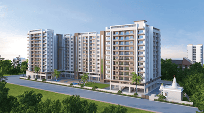 Image of 1152 Sq.ft 2 BHK Apartment / Flat for sale in Besa, Nagpur for Rs. 4200000