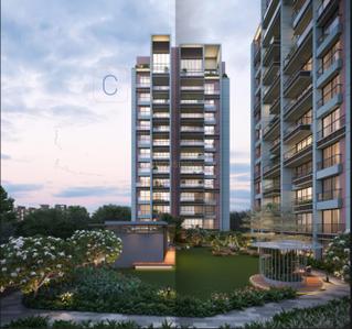 Image of 2250 Sq.ft 3 BHK Apartment / Flat for sale in Shubham Prestige Moneta, Bhatha, Surat for Rs. 10400000
