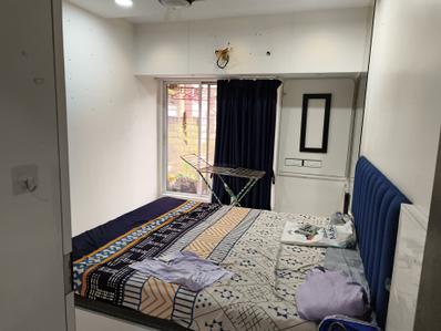 Bedroom Image of 750 Sq.ft 2 BHK Apartment / Flat for rent in HDIL Dheeraj Enclave 2, Borivali East Mumbai for Rs. 58000
