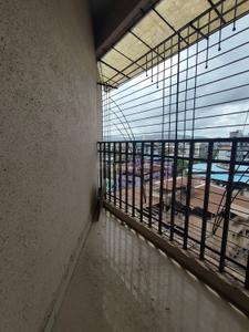 Balcony Image of 595 Sq.ft 1 BHK Apartment / Flat for sale in Kalwa Thane for Rs. 4400000