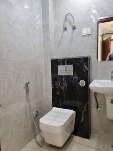 Common Bathroom Image of 600 Sq.ft 2 BHK Apartment / Flat for sale in Hans Builders Floor, Dwarka Mor New Delhi for Rs. 3750002