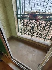 Balcony Image of 640 Sq.ft 1 BHK Apartment / Flat for rent in V R Supernal Garden, Thane West Thane for Rs. 28000