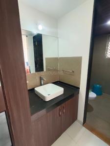 Bathroom Image of 1000 Sq.ft 2 BHK Apartment / Flat for rent in Akshar Elementa, Tathawade Pune for Rs. 26000
