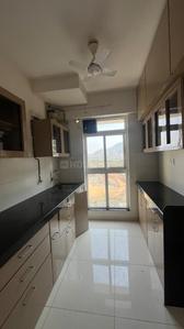 Kitchen Image of 530 Sq.ft 1 BHK Apartment / Flat for rent in Kasarvadavali Thane for Rs. 17999