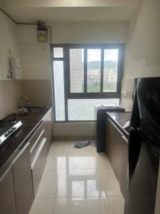 Kitchen Image of 950 Sq.ft 2 BHK Apartment / Flat for rent in The The Address, Ghatkopar West Mumbai for Rs. 75000