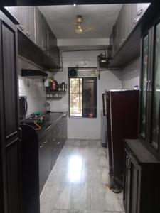 Kitchen Image of 700 Sq.ft 2 BHK Apartment / Flat for rent in Kandivali West Mumbai for Rs. 60000