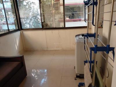 Balcony Image of 750 Sq.ft 1.5 BHK Apartment / Flat for rent in Vashi Navi Mumbai for Rs. 37000
