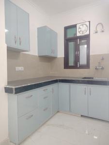 Kitchen Image of 900 Sq.ft 2 BHK Builder Floor for rent in Saket RWA, Neb Sarai New Delhi for Rs. 25000