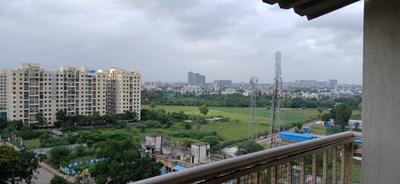 Balcony Image of 1000 Sq.ft 2 BHK Apartment / Flat for rent in Annexe Ganga Osian Meadows, Thergaon Pune for Rs. 24000