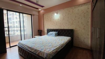 Bedroom Image of 700 Sq.ft 1 BHK Apartment / Flat for rent in Kolte Patil Margosa Heights, Mohammed Wadi Pune for Rs. 17000