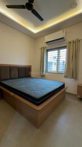 Bedroom Image of 1500 Sq.ft 1 BHK Builder Floor for rent in Skye Luxuria 20, Scheme 78 Indore for Rs. 23500