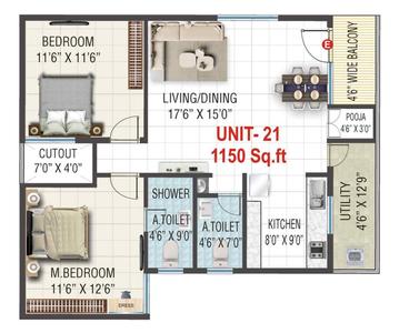 2 BHK Flat