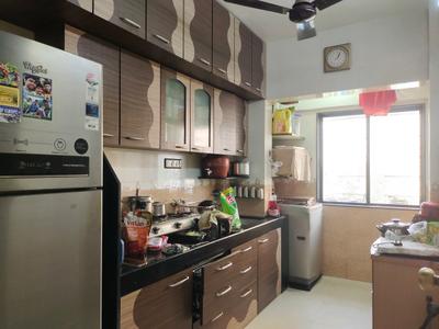 Kitchen Image of 600 Sq.ft 1 BHK Apartment / Flat for sale in Atul Blue Ocean, Kandivali West Mumbai for Rs. 11500000
