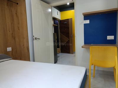 Bedroom Image of 660 Sq.ft 1 BHK Apartment / Flat for rent in Brookefield Bengaluru for Rs. 25000
