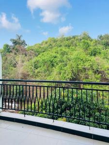 Balcony Image of 1100 Sq.ft 2 BHK Apartment / Flat for rent in Siolim Goa for Rs. 55000