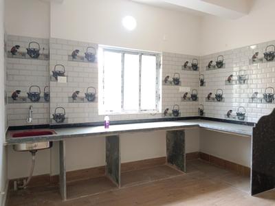 Kitchen Image of 1140 Sq.ft 3 BHK Apartment / Flat for sale in Sarada Pally Kolkata for Rs. 6270000