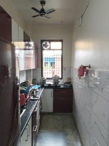 Kitchen Image of 675 Sq.ft 3 BHK Builder Floor for sale in Shastri Nagar New Delhi for Rs. 8500000