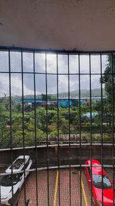 Balcony Image of 890 Sq.ft 2 BHK Apartment / Flat for rent in Marathon Cosmos, Mulund West Mumbai for Rs. 52000