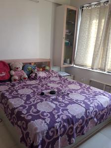 Bedroom Image of 775 Sq.ft 2 BHK Apartment / Flat for rent in Evershine Millennium Paradise, Kandivali East Mumbai for Rs. 55000