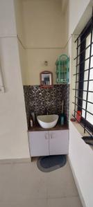 Balcony Image of 850 Sq.ft 2 BHK Builder Floor for rent in Sulikunte Bengaluru for Rs. 23000