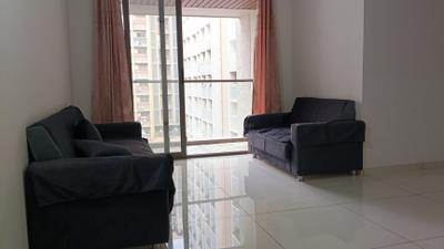 Living Room Image of 1800 Sq.ft 3 BHK Apartment / Flat for rent in Dev Atharva Abode, Vaishno Devi Circle Ahmedabad for Rs. 19000