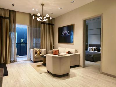 Living Room Image of 1351 Sq.ft 3 BHK Apartment / Flat for sale in Tayal K Town Building A4 And C2, Vikas Nagar Pune for Rs. 7000000
