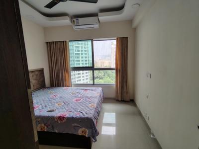 Bedroom Image of 1250 Sq.ft 2 BHK Apartment / Flat for rent in Kalpataru Immensa, Thane West Thane for Rs. 50000