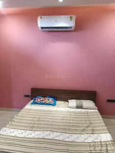 Bedroom Image of 1000 Sq.ft 1.5 BHK Builder Floor for rent in Jhanyee Jaipur for Rs. 13000