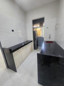 Kitchen Image of 430 Sq.ft 1 BHK Apartment / Flat for sale in Harsh Trinity Oasis, Naigaon East Naigaon for Rs. 3600000