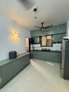 Kitchen Image of 1485 Sq.ft 3 BHK Apartment / Flat for sale in Vaishno Devi Circle Ahmedabad for Rs. 9000000