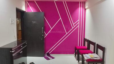 Living Room Image of 650 Sq.ft 1 BHK Apartment / Flat for rent in Krishna Heights, Ghansoli Navi Mumbai for Rs. 45000