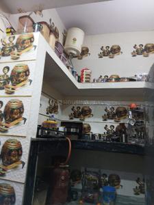 Kitchen Image of 500 Sq.ft 1 BHK Independent House for rent in Baprola New Delhi for Rs. 10000